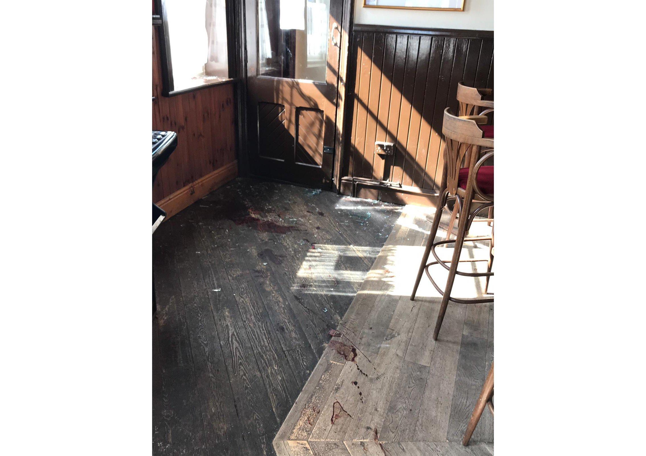 Gosport Pub Burglar Leaves Behind Pool Of Blood After Raid This Morning The News