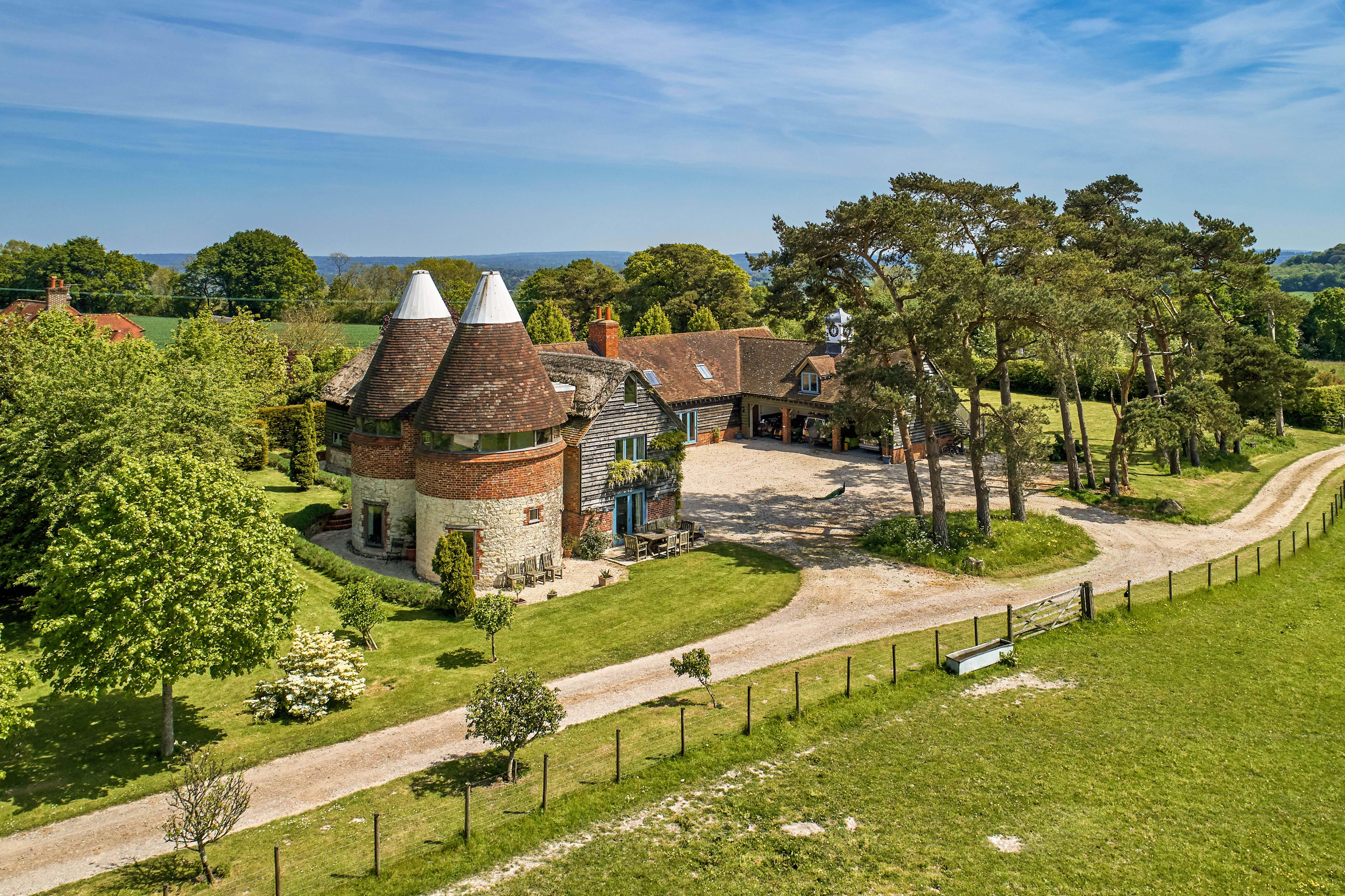 This 4m Hampshire Mansion Comes With Its Own Lake And Farm Land