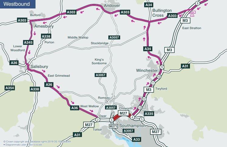 M27 closure: When will it start and when is the motorway due to be ...