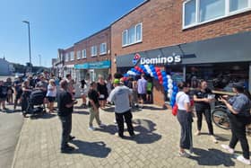 Domino's has opened its doors on Hayling Island for the first time today following its grand opening. 
Picture: Habibur Rahman 