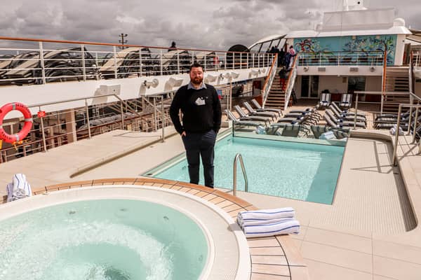 I was given a tour of the boutique cruise ship Star Legend when she visited Portsmouth, and could not believe how exclusive it felt. Picture: Habibur Rahman