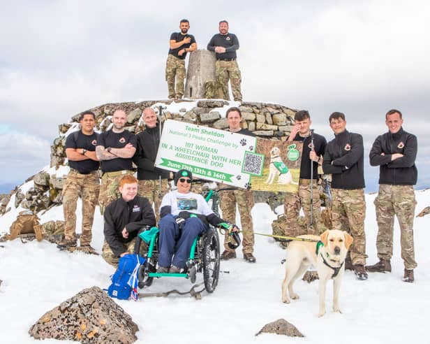 Mary Lamb, 65, suffered a chest infection, stomach bug and was 10 minutes away from hypothermia - but she finished three peaks challenge.