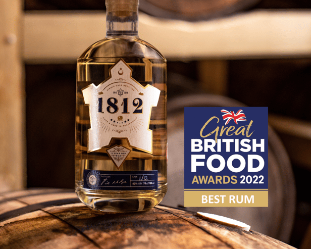 The  Portsmouth Distillery Co has celebrated getting a silver award at the People's Choice Spirits Awards for its three-year-old 1812 Rum. 