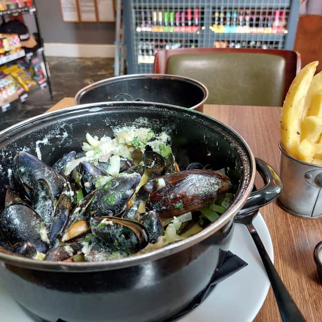 The News tried the delicious Thai style moules et frites at HUIS in Elm Grove.