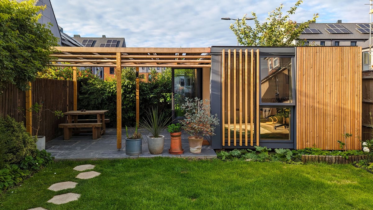 Cuprinol Shed Of The Year 2024: Couple build eco-friendly summerhouse out of recycled materials