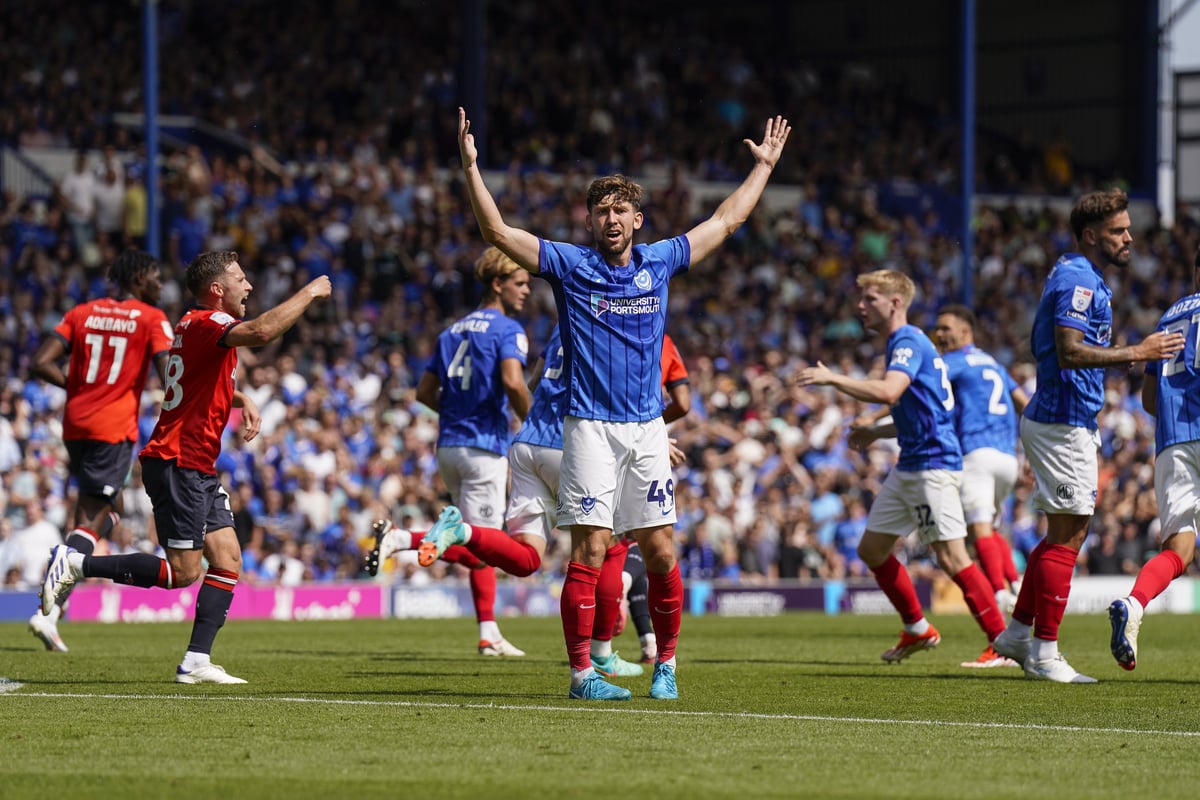 ‘What a response to flak’, ‘Pompey’s danger man’, ‘what a competitor’ - Jordan Cross’ Portsmouth ratings against Luton Town