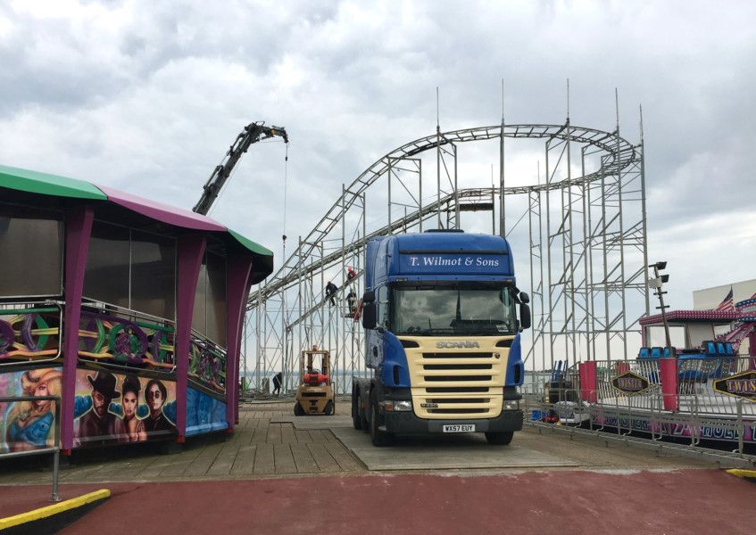 Popular Southsea ride dismantled and it won t be back until 2020