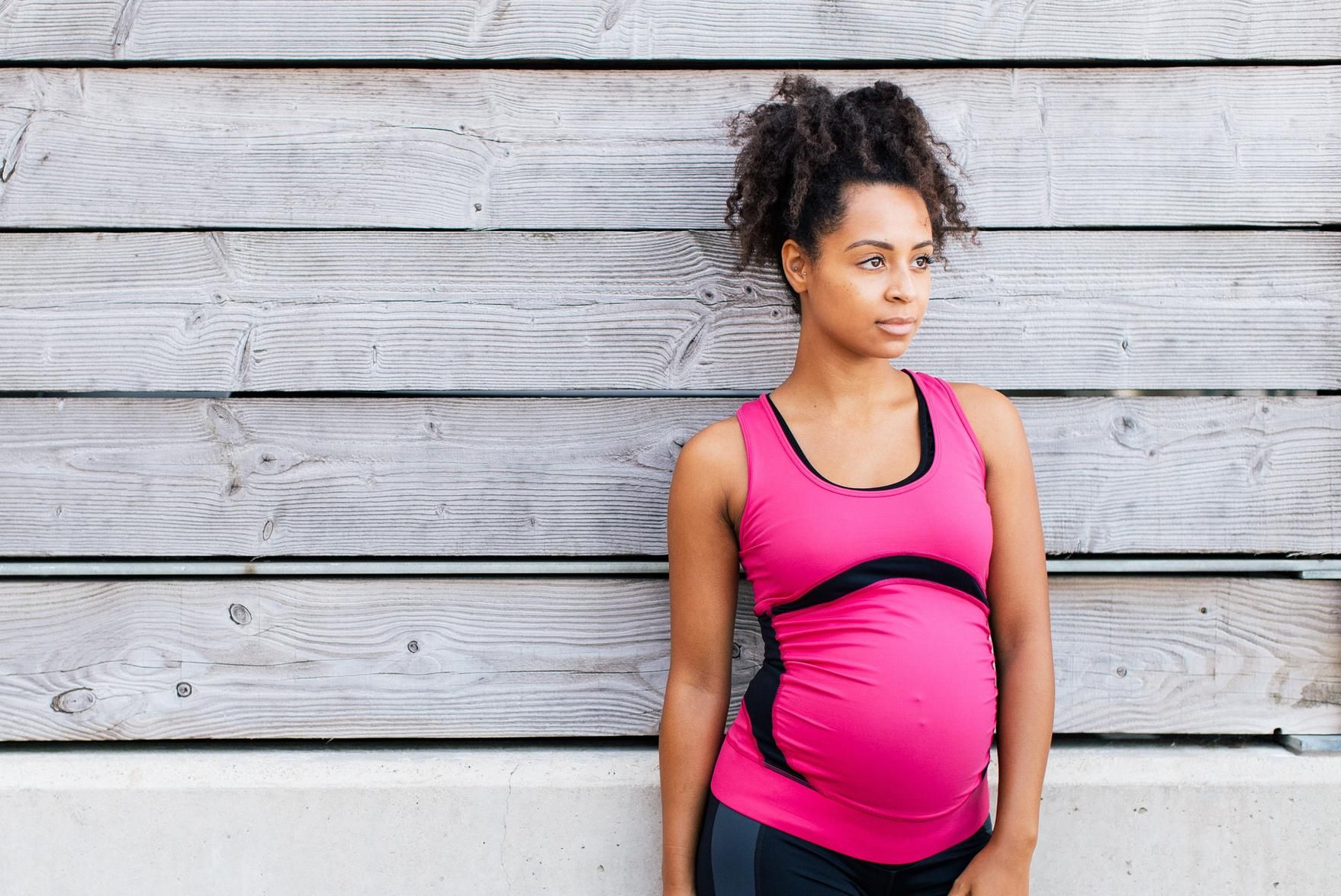 Pregnancy sportswear best sale